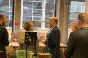 Koninklijk bezoek voor <u><em><strong>Vakschool Schoonhoven</strong></em></u>