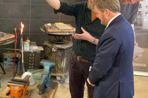 Koninklijk bezoek voor <u><em><strong>Vakschool Schoonhoven</strong></em></u>