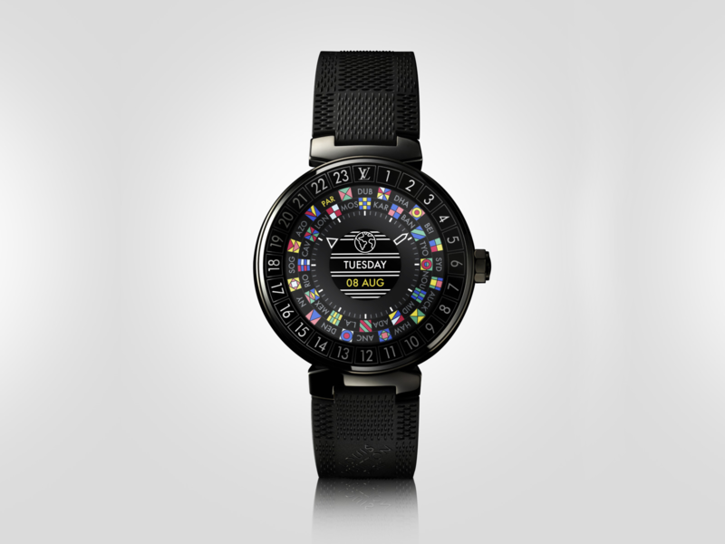 Eerste smartwatch van Louis Vuitton