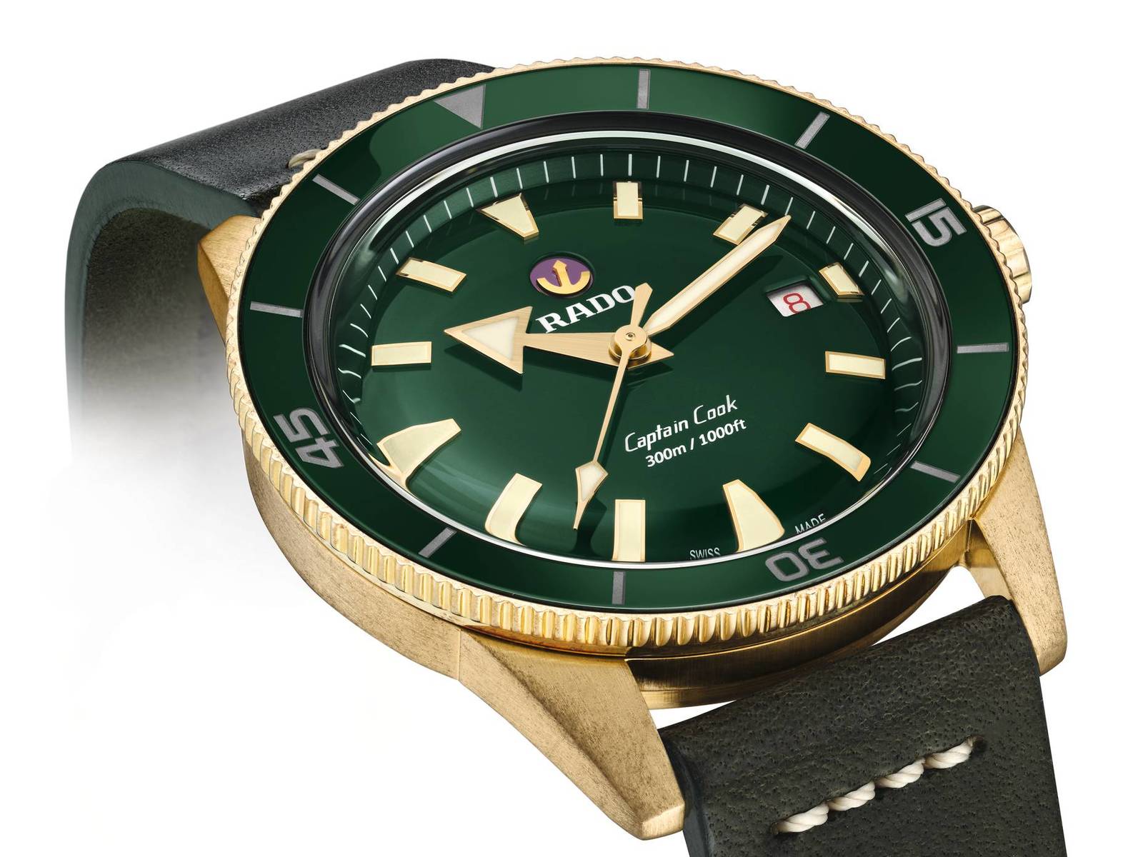 Miljard Radioactief halfrond Rado Captain Cook Bronze • Nieuws - De Juwelier