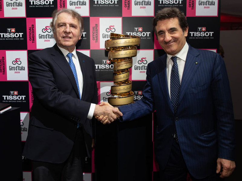 Tissot officieel tijdwaarnemer Giro d'Italia