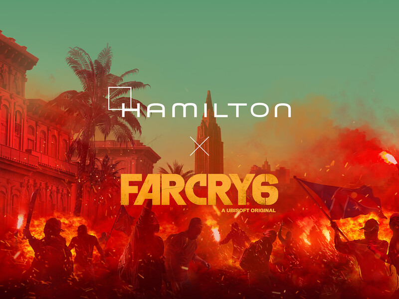 Hamilton & Far Cry® 6 werken samen aan in-game horloge