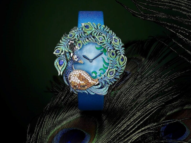 Chopard presenteert een nieuw 'Peacock' horloge