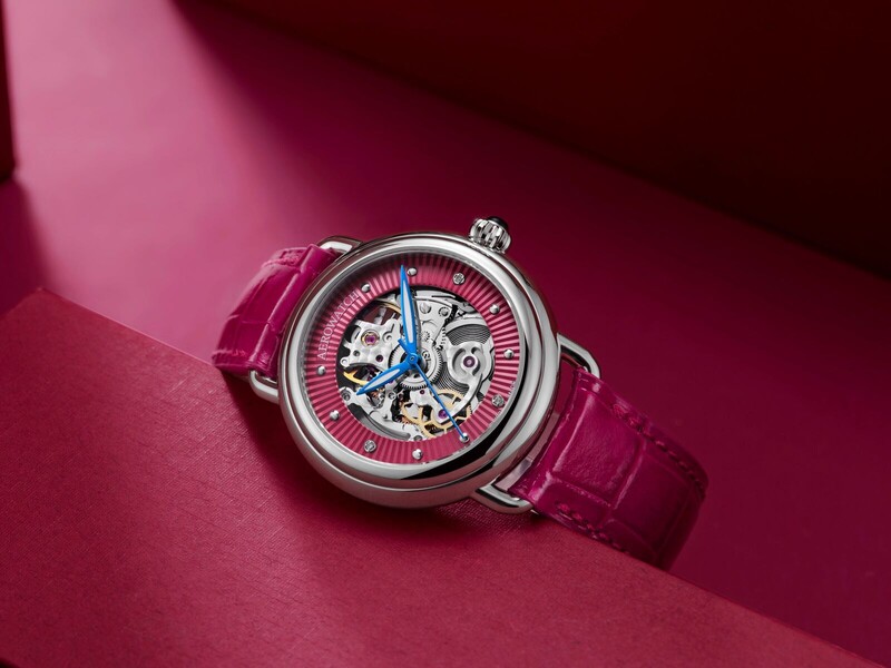 AEROWATCH presenteert nieuwe Lady Automatic Skeleton