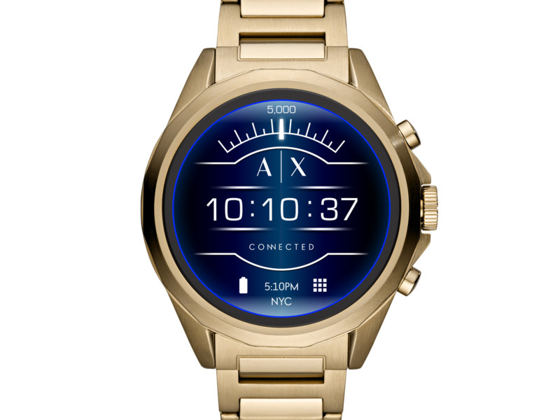 A|X Armani Exchange Connected touchscreen smartwatch