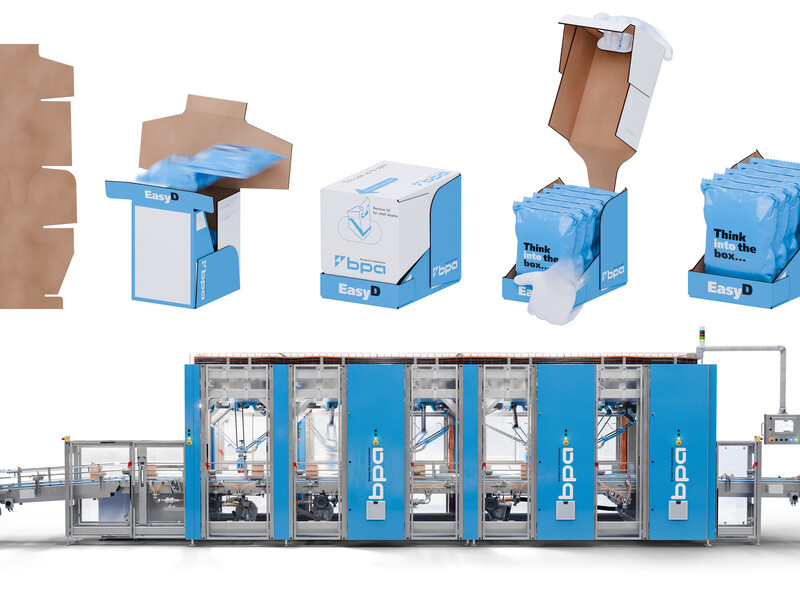 BluePrint Automation presenteert nieuwe casepacker