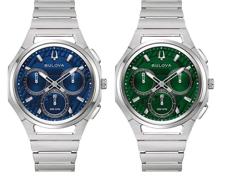 Bulova CURV Chronograph met transparante wijzerplaat