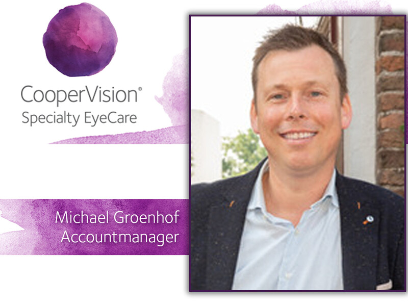 CooperVision Specialty EyeCare verwelkomt Michael Groenhof