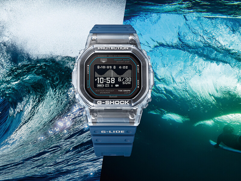 Casio lanceert G-SHOCK met hartslagmeter en getijdenfunctie