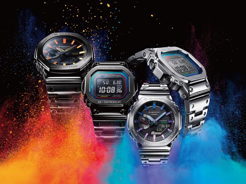 Multi Colored Full-Metal G-SHOCK horloges