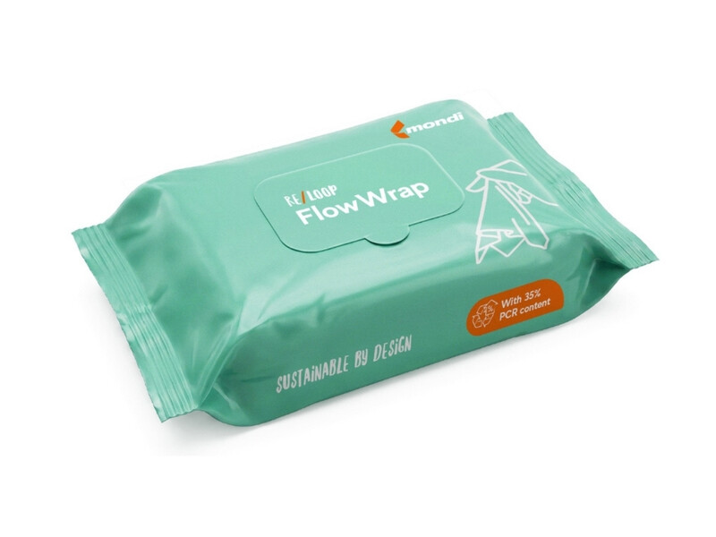 Mondi lanceert recyclebare FlowWrap met 35% PCR-content
