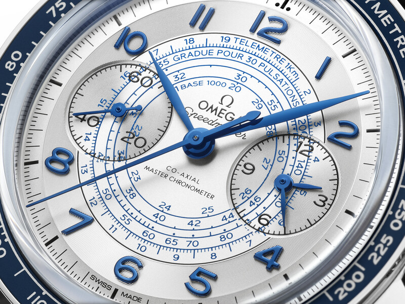 Omega Speedmaster Chronoscope Zilveren Wijzerplaat Sieraden Horloges Horloges Herenhorloges 