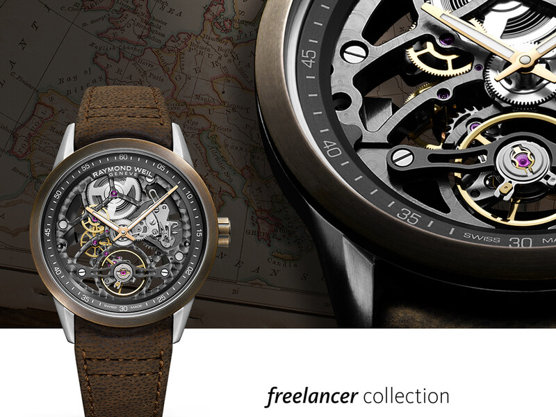 Raymond Weil freelancer skeleton Calibre RW1212