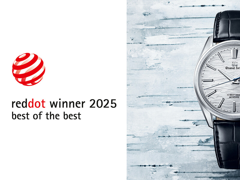 Grand Seiko SLGW003 ontvangt  Red Dot Design Award