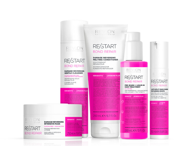 Haar herstel op vier niveaus met RE/START Bond Repair