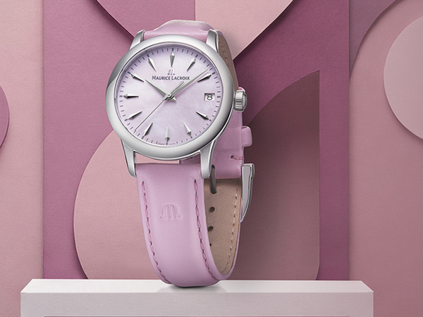 Maurice Lacroix vertaalt
klassiek design naar
verfijnd dameshorloge
